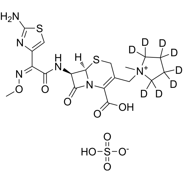 Cefepime-d8 sulfate 131857-33-5